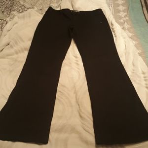 Black Tommy slacks size 7 with flare leg
